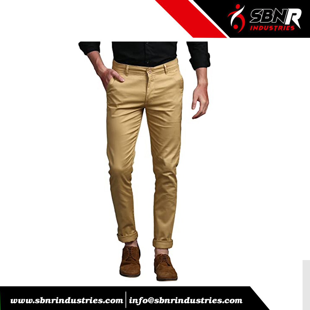 plain slim pant