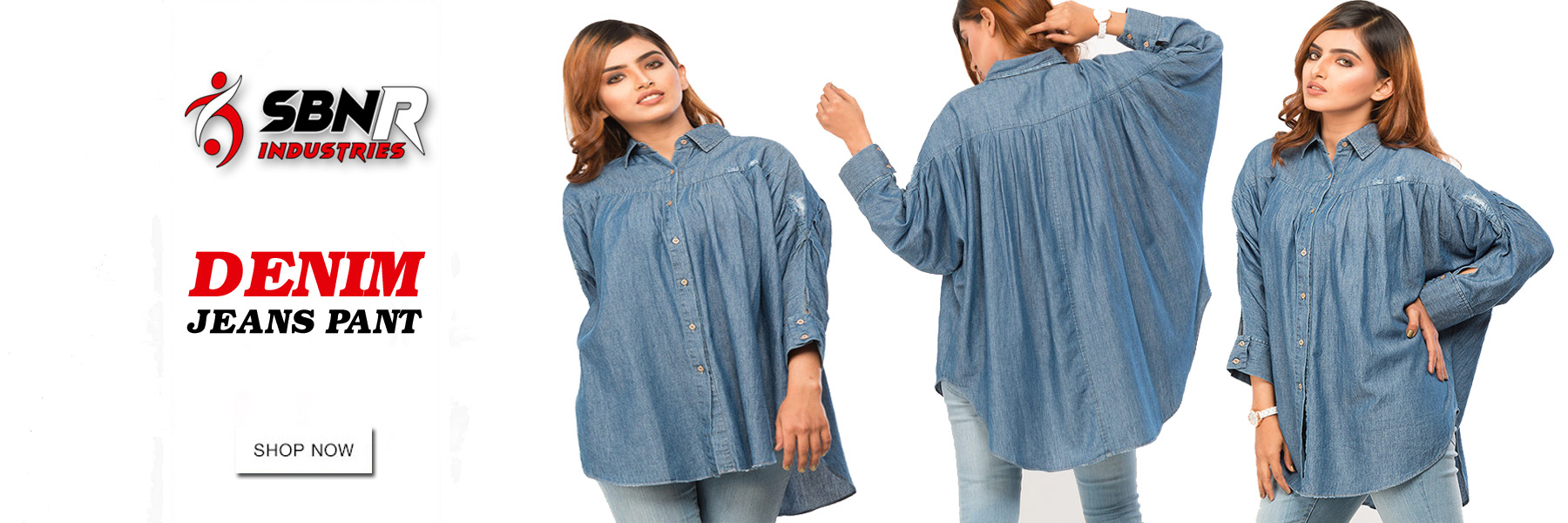 girl denim shirt